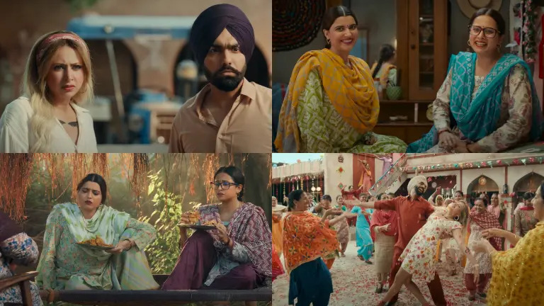 sargun mehta in Saunkan Saunkne 2